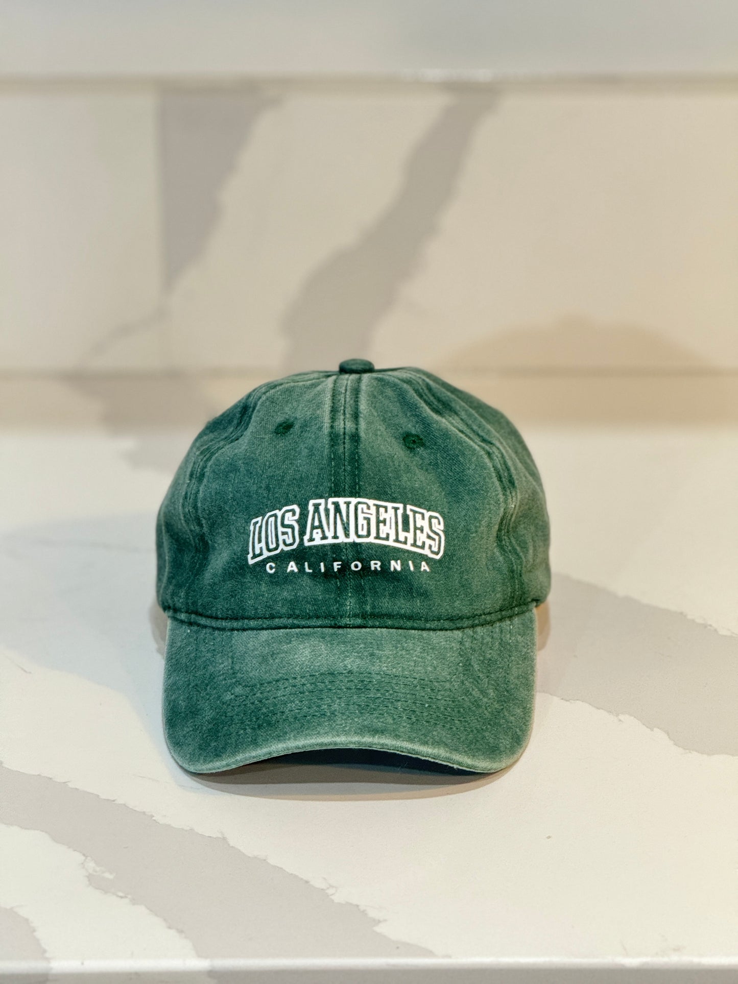 Green Los Angeles Hat
